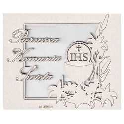 SCRAPINIEC Dekorpappe Die Cut Chipboard Dekoration Ornament, Rahmen 4989