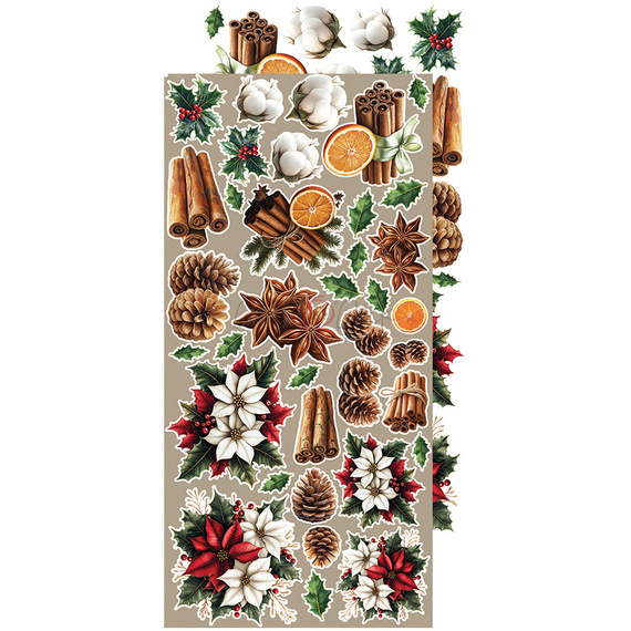 Scrapbooking Papier Set - Craft o'clock - Extras Set - Oh Christmas Night  - MIX