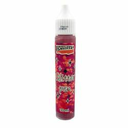 PENTART - Glitzerstift Konturierung - Glitter pen - rot/red 30ml