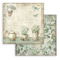 Scrapbooking Papier Set 30x30 - Herbarium Silvae - Stamperia