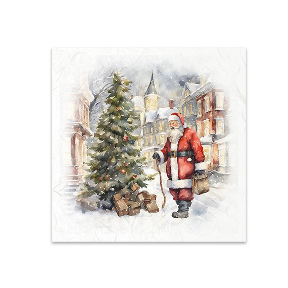 Scrapbooking-Bastelpapier-Set reis - ITD - RSM137 Weihnachtsmann