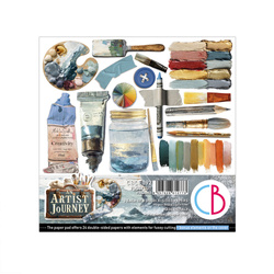 Scrapbooking Papier Set 15x15 cm - Bastelpapier - Ciao Bella - An artist journey