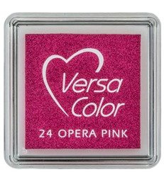 TSUKINEKO - Pigment Stempelkissen - Versa Color small 2,5 x 2,5 cm - Opera Pink