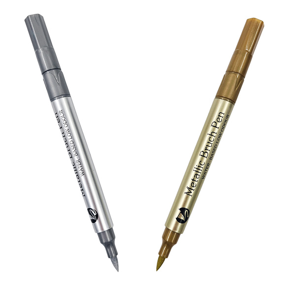 Metallischer Goldmarker - 1 Stk.