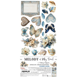 Scrapbooking Zubehör Set - Craft o'clock - Melody of My Soul - Flowers & More