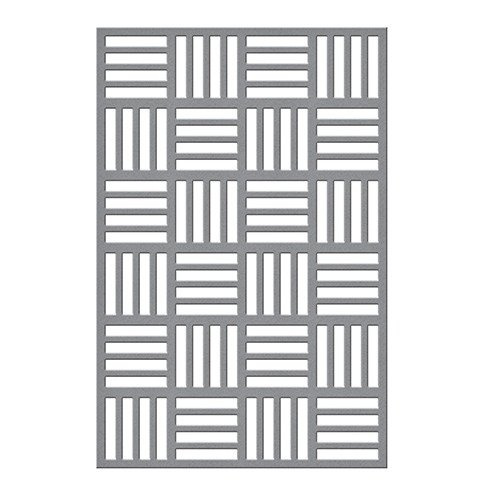 Stanzform Präge Stanzschablone Cutting Die - Spellbinders - Karierter Rahmen "Two Way Street