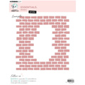 STUDIOLIGHT Mixed Media Schablone STENCIL für Decoupage Scrapbooking - Bricks