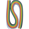 Quilling Streifen 7mm 22 Farben - 176Stück.