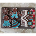 PRIMA SILIKONFORM Mold Abformen Gießen Mould, Festive Gingerbread Treats