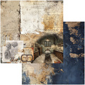 ALCHEMY OF ART 24Blatt 15x15cm doppelseitig Scrapbooking Papier, Behind Closed Doors