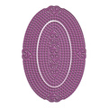 CHEERY LYNN Stanzform Präge Stanzschablone Cutting Die - Lords &amp; Commons Oval Doily DL308 Oval-Servietten