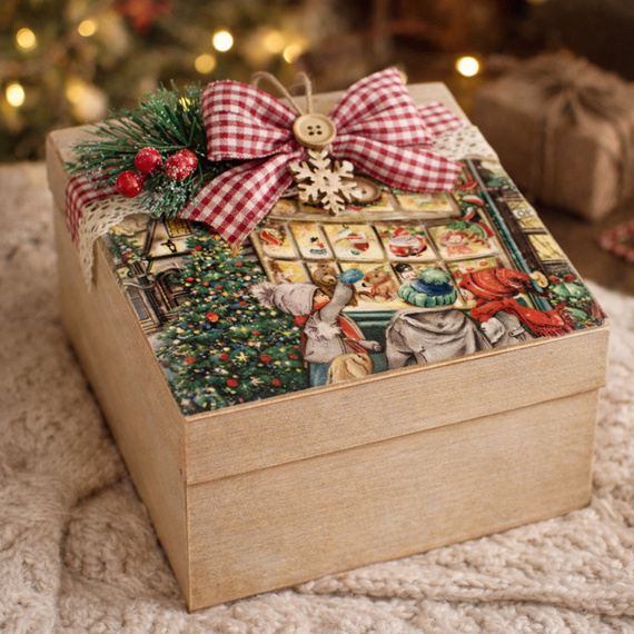 Weihnachtsdecoupage-Starter-Kit