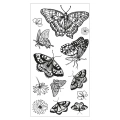SIZZIX Stempel - Nature Butterflies Schmetterlinge