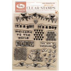 Transparenter Stempel  - Baby - Stamperia