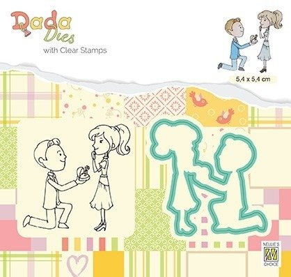 NELLIE'S Stempel mit Stanze Stempelbögen und Stanzformen - Anfänge