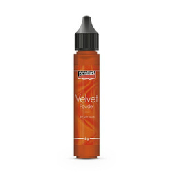 Samtpulver 30ml orange / orange - PENTART