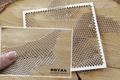 Dekorpappe Die Cut Chipboard Königliches Hintergrundnetz - Hintergrundnetz - SCRAPINIECrapiniec