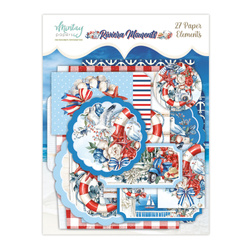 Papierumschläge und Anhänger - Mintay - Riviera Moments 27 Stück