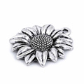 Metallanhänger - Sonnenblumen 23x27mm - 5 Stk