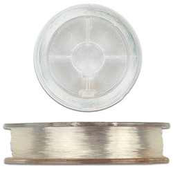 Nylon Angelschnur für Blumen, Perlen 0,4mm x 50m