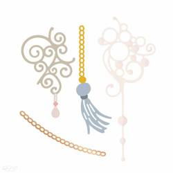 DPCRAFT Stanzform Präge Stanzschablone Cutting Die, Schmuck