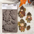 PRIMA SILIKONFORM Mold Abformen Gießen Mould, Pinecone dolls