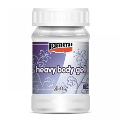 PENTART Dicht Gelpaste Heavy Body Gel Glossy transparent 100ml, 28157