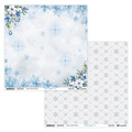 Scrapbooking Papier - ScrapAndMe - Winter Sparkle 09/10 - doppelseitig 30x30 cm