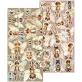 ART ALCHEMY 15x30cm Scrapbooking Papier, Sprites of Harmony - Extras set - Sprites