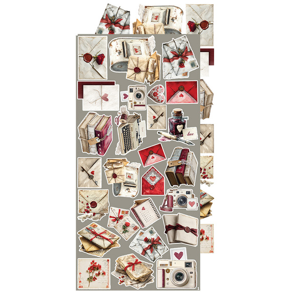 Scrapbooking-Zubehör-Set - Craft o'clock -  In Love 