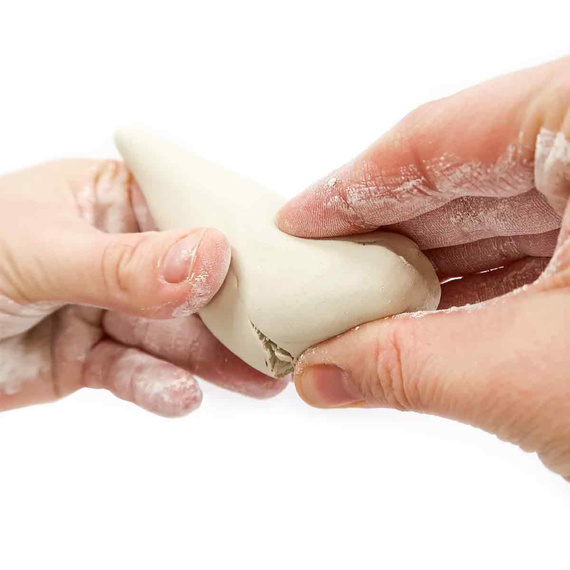 Kreativ-Set mit selbsthärtendem Ton - Monster - Farben, Werkzeuge, Pinsel