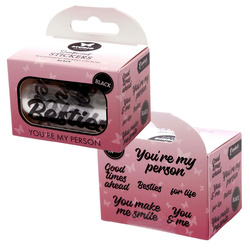 Aufkleber - Dekor Stickers - schwarze Untertitel - Studio Light - You're my person