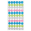 Selbstklebende Knöpfe 12mm - 66 Stück