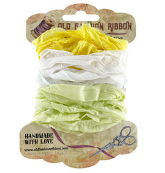 Dekorative VINTAGE Shabby Bänder Set 3 x 1,2 m Wrapping Ribbons, OLDZ-26