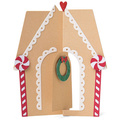 SIZZIX Stanzform Präge Stanzschablone Cutting Die, Card Gingerbread House by Jen Long