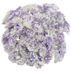 GYPSOPHILA 10mm 100Stk Scrapbooking Maulbeerpapier Blumen Flower,zweifarben lila