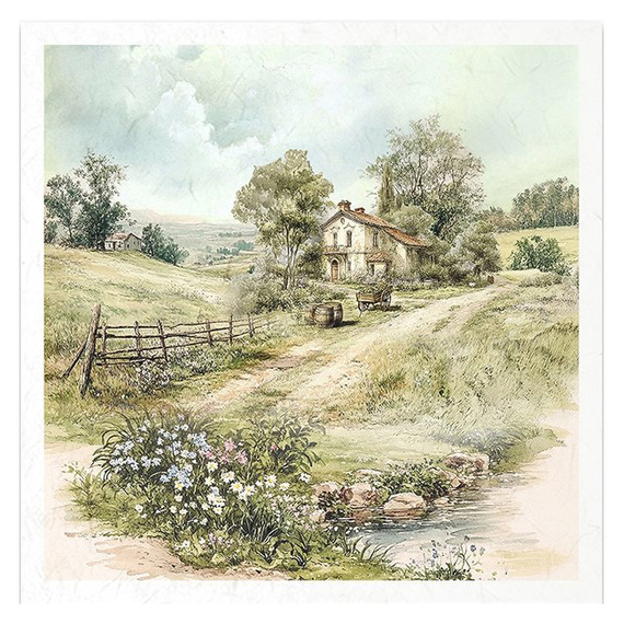 Reispapier-Set-Bastelpapier - ITD - RSM157 Osterhasen