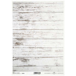 ITD Reispapier Decoupage Bastelpapier, A4 R1992 Bretter, horizontal