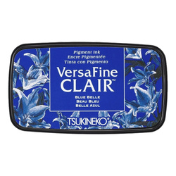 Tsukineko Versafine Clair Pigment Ink Pad - Blue Belle