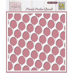 Schablone / Maske - Nellie's - Luftballons Ballons