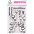 MY FAVORITE THINGS - Klar Stempel Stamps Clearstam, Happy Llamadays