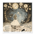 ITD COLLECTION Setz 11Stk 30x30cm Scrapbooking Papier - Alice's Magic 2