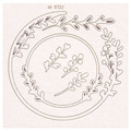 Dekorpappe Die Cut Chipboard Hallo Sommer-Rahmen-Set - Scrapiniec 