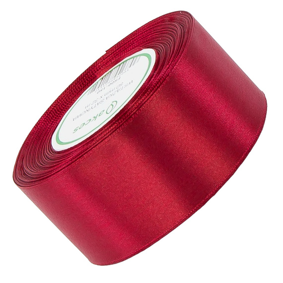 Kastanienbraunes Satinband 50mm - 32mb