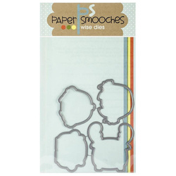 Stanzform Präge Stanzschablone Cutting Die - Paper Smooches - Chums Pals Icons Tiere