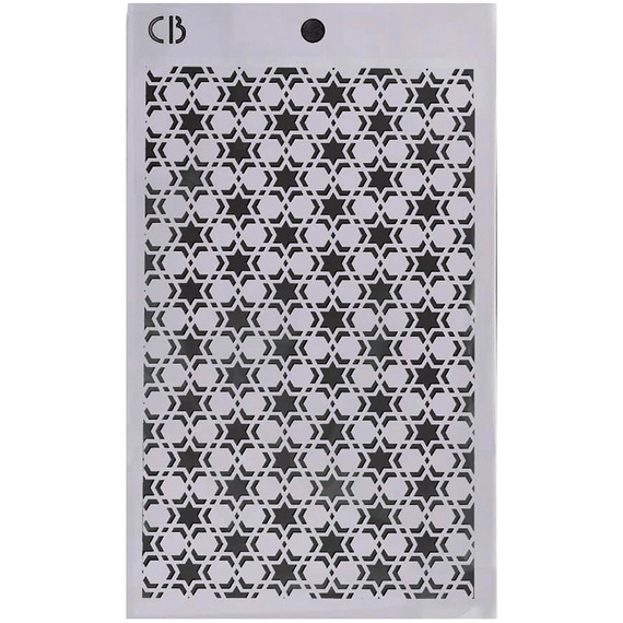 CIAO BELLA Mixed Media Schablone STENCIL Lu Mania  - Set 1 - 3 Stk. 