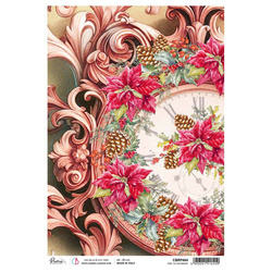 Reispapier Decoupage Bastelpapier für Decoupage A4 - Ciao Bella - The Nutcracker - Time to celebrate 