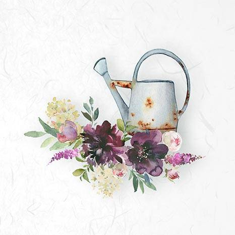 ITD - Reispapier-Set - ITD - RSM019 Blumen