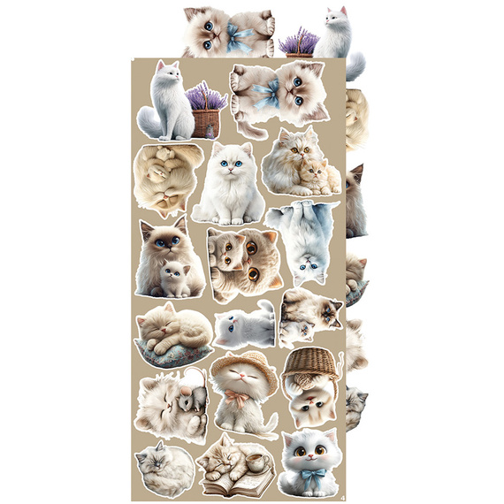 Scrapbooking-Zubehör-Set - Craft o'clock - Lovely Pets - mix 02