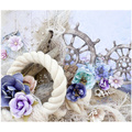 PRIMA Blumen Basteln, Srapbooking, Kartenlegen - Mermaid Dreams